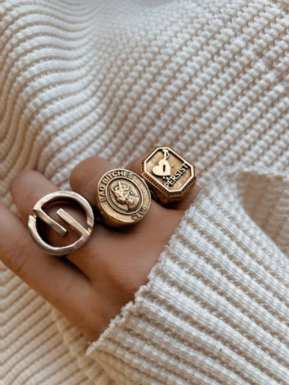 DYLANLEX- LOGO RING size 9
